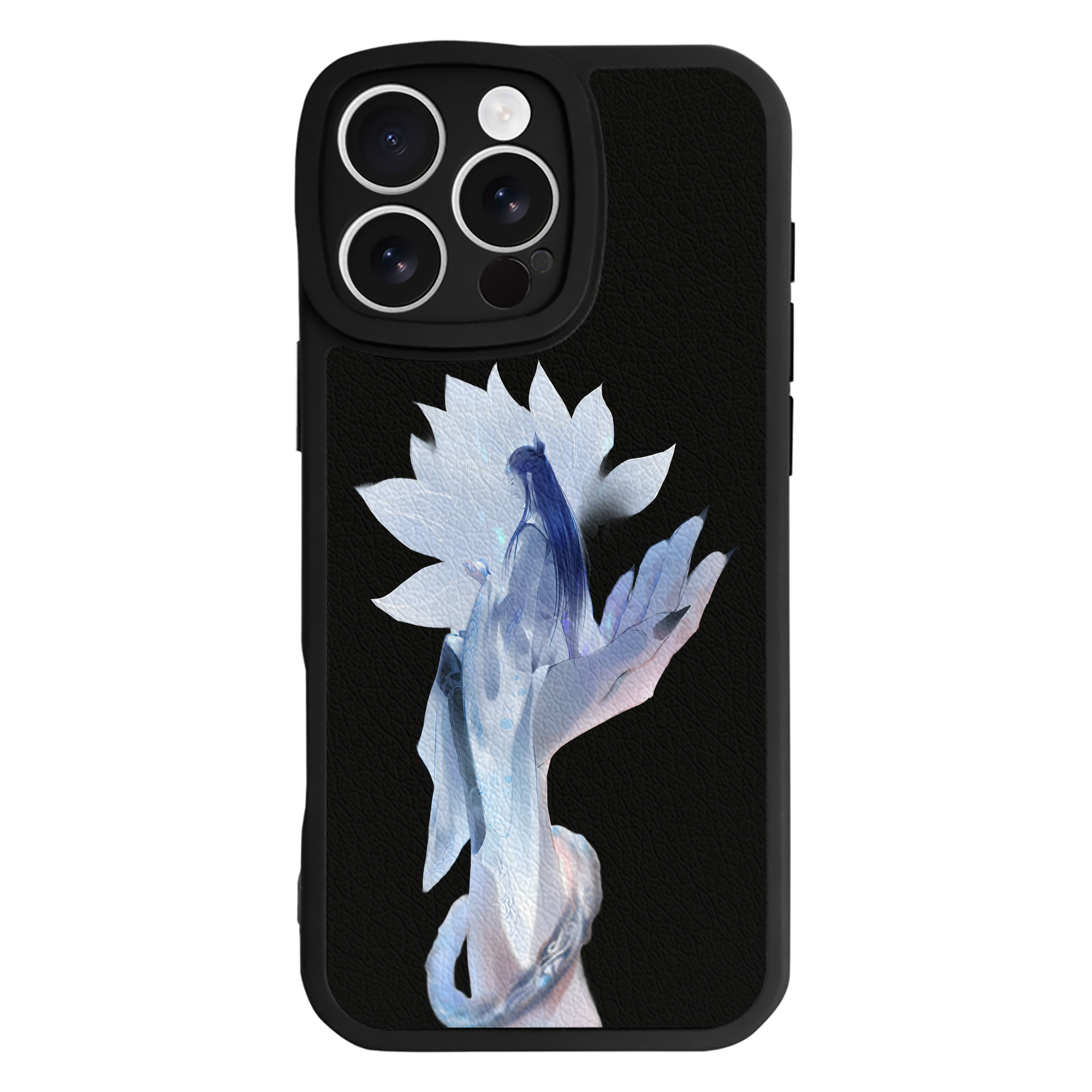 （画像用） Ne Zha 2 ナタ 魔童の大暴れ 【iPhone 16シリーズ対応】シリコンスマホケース（レザー調） 材質：シリコン